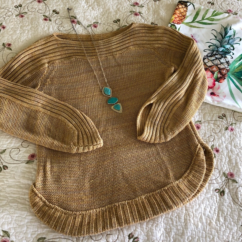 Yellow Jamison sweater - size M